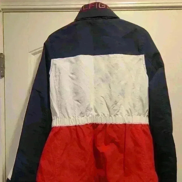 Tommy Hilfiger women's lined, zipper, jacket with hood.h Worn 1x size S - Picture 11 of 16